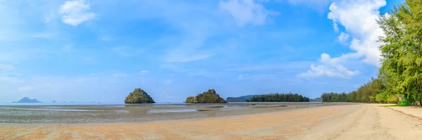 Noppharat Thara Beach Krabi Thajsko Panorama — Stock fotografie