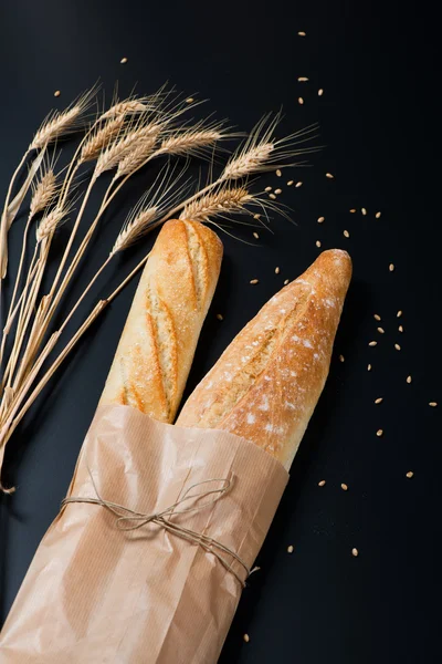Асортимент бубликів хліба — стокове фото