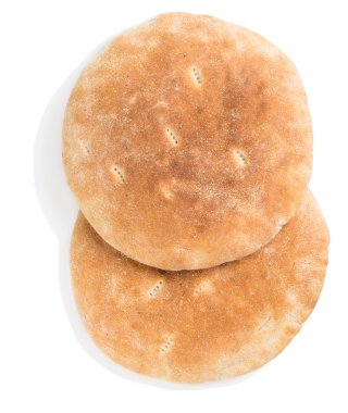 Görünümünün üst Doğu ekmek pide.