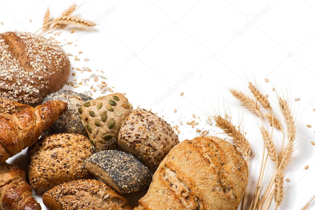 Variety of cereal bread