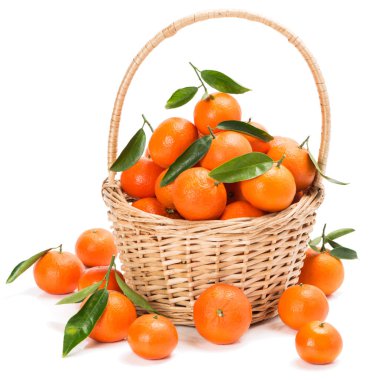  Basket of clementines