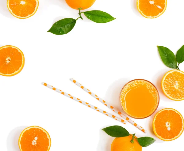 Freshly squeezed orange juice — Stock Photo, Image