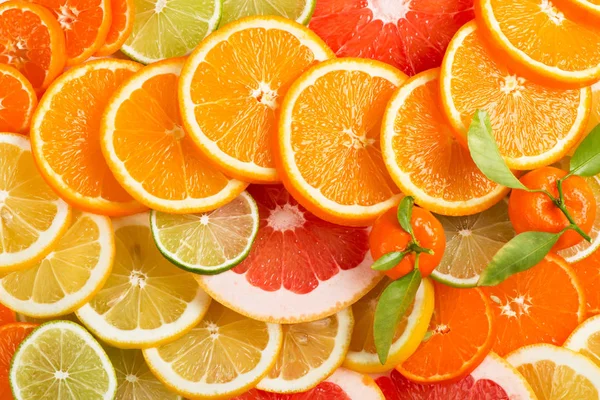 Citrus background. — Stock Photo, Image