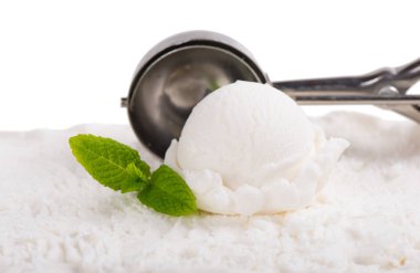 Vanilyalı dondurma..