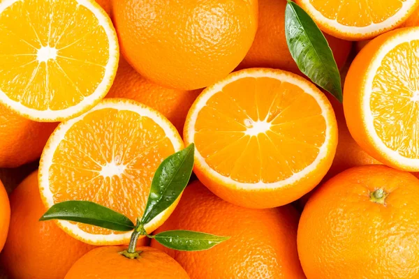 Tło z owoców pomarańczy. — Zdjęcie stockowe