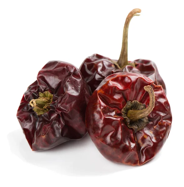 Dried Spanish Nora Peppers. — Stock Photo, Image