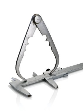 Eski ve eski ölçüm aracı.