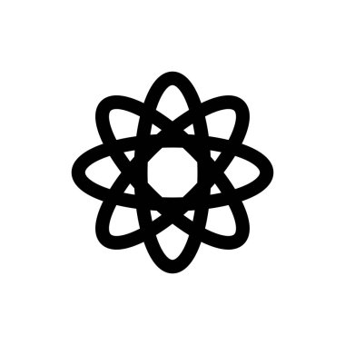 Çiçek simgesi logo tasarım vektörü