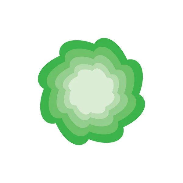 Abstrato flor logotipo design vetor — Vetor de Stock