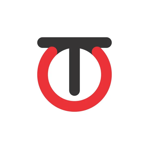 Harf logo tasarım vektörü — Stok Vektör