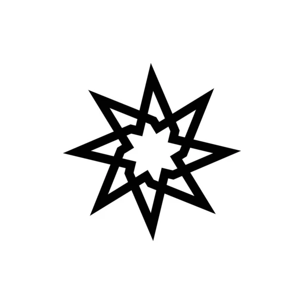 Návrhové Vektorové Logo Abstract Star — Stockový vektor