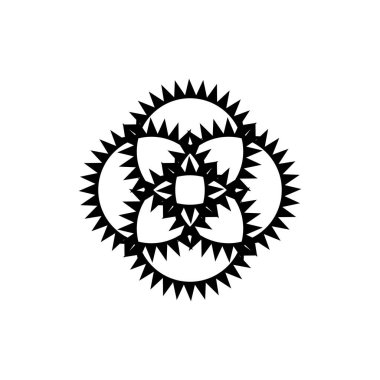 Eşsiz Klasik Süs logo tasarım vektörü