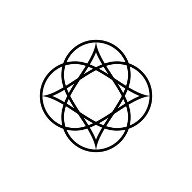 Eşsiz Klasik Süs logo tasarım vektörü