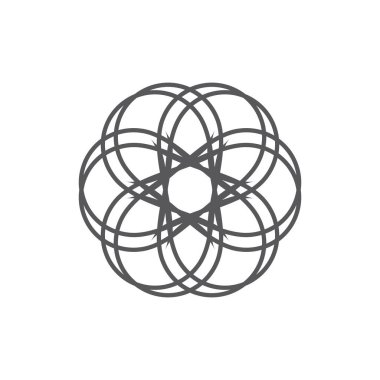 Eşsiz Klasik Süs logo tasarım vektörü