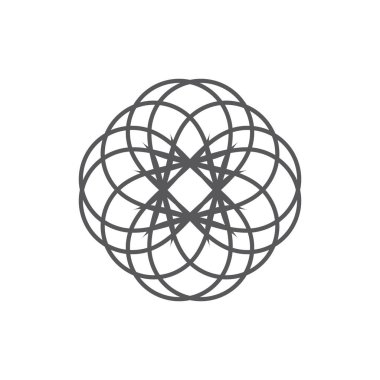 Eşsiz Klasik Süs logo tasarım vektörü