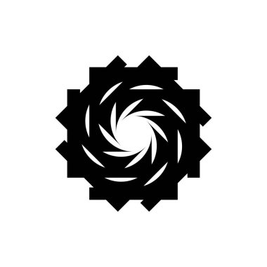 Eşsiz Klasik Süs logo tasarım vektörü