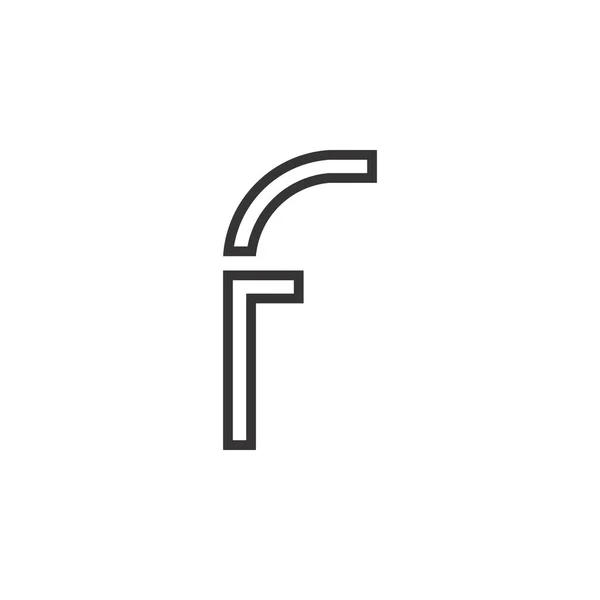 Letter Logo Design Vektor — Stockvektor