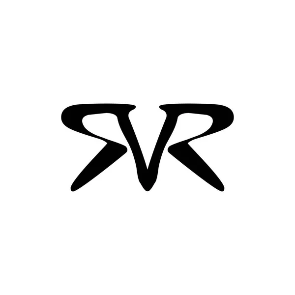 Svr Brief Logo Design Vektor — Stockvektor