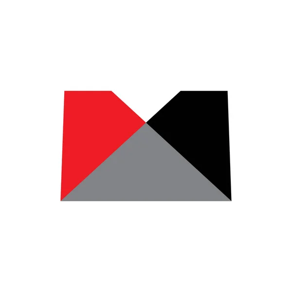 Carta Logo Design Vector —  Vetores de Stock