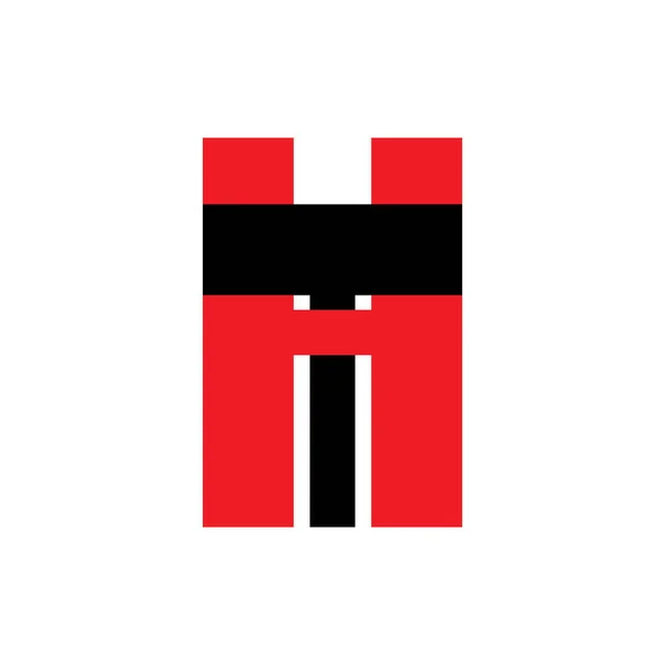 Th或Ht字母标志设计向量 — 图库矢量图片