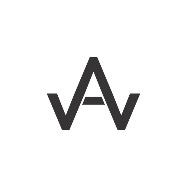 Lettre Logo Design Vecteur — Image vectorielle
