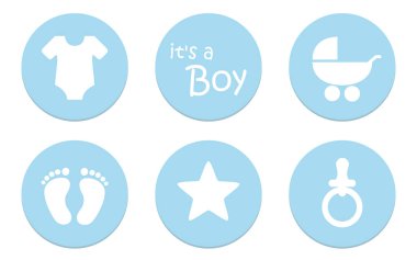 its a boy baby symbol icon