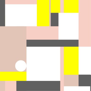 Çok renkli soyut arkaplan, mozaik fayans konsepti, vektör illüstrasyonu