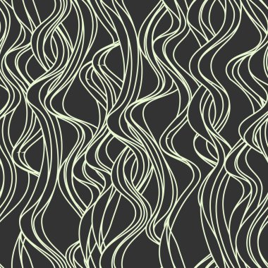 Mavi vektör dalgasız arka plan dokusu. Dalga deseni