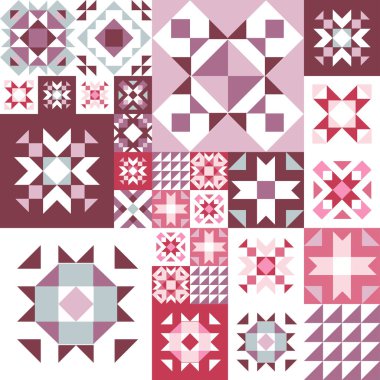 Kusursuz geometrik desen. Halıdaki etnik süs. Aztek tarzı. Kabile etnik vektör dokusu. Kumaş üzerine nakış. Kızılderili, Meksikalı, halk düzeni. Yorgan, yama, jakuzi