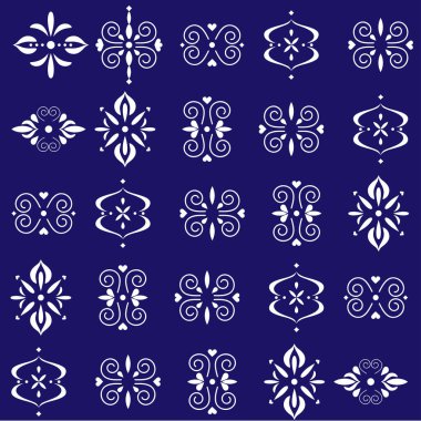 Arap desenli, pürüzsüz arka plan. Geometrik Müslüman süsü arkaplanı. İslami dokunun vektör çizimi