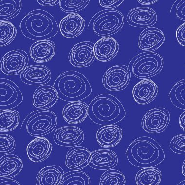 Kusursuz desen. El çizimi karalama dalgaları. Tekstil, duvar kâğıtları, baskılar ve web tasarımı için kullanılabilir