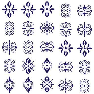 Arap desenli, pürüzsüz arka plan. Geometrik Müslüman süsü arkaplanı. İslami dokunun vektör çizimi