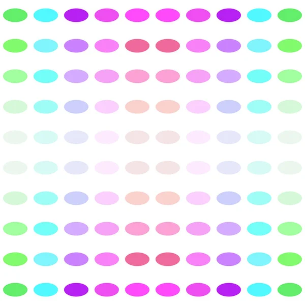 Rainbow Point Cercle Motif Sans Couture Conception Abstraite Fond Coloré — Image vectorielle