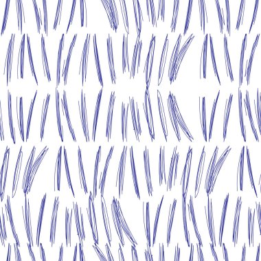 Kusursuz desen. El çizimi karalama dalgaları. Tekstil, duvar kâğıtları, baskılar ve web tasarımı için kullanılabilir