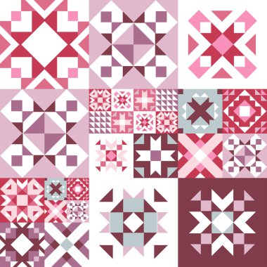 Kusursuz geometrik desen. Halıdaki etnik süs. Aztek tarzı. Kabile etnik vektör dokusu. Kumaş üzerine nakış. Kızılderili, Meksikalı, halk düzeni. Yorgan, yama, jakuzi