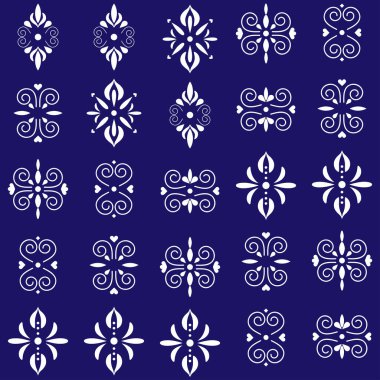 Arap desenli, pürüzsüz arka plan. Geometrik Müslüman süsü arkaplanı. İslami dokunun vektör çizimi