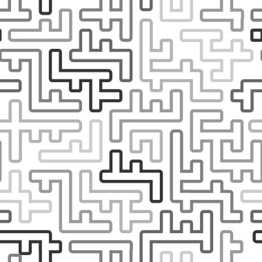 Soyut geometrik desenli labirent, çapraz çizgiler ve çizgiler. İşlem sanatı kusursuz arkaplan. 
