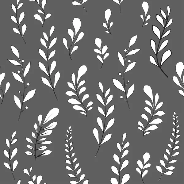 Текстура Квітами Рослинами Квітковий Орнамент Оригінальний Візерунок Квітів — стоковий вектор