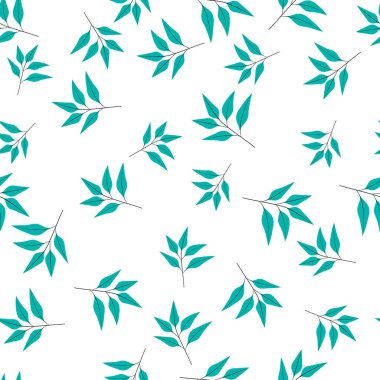 Çiçekli ve bitkili doku. Çiçek süsü. Orijinal çiçek deseni.