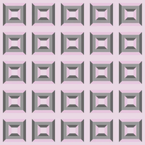 Fond Carré Géométrique Abstrait Homogène Illustration Vectorielle Partir Carrés Diagonaux — Image vectorielle