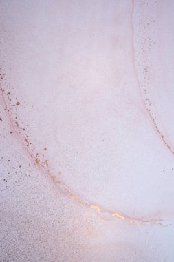 Alkol mürekkebi deniz dokusu. Çağdaş sanat. Soyut sanat geçmişi. Çok renkli parlak bir doku. Sanat eserinin bir parçası. Modern sanat. Gökyüzünden esinlenildiği kadar buhar ve dumandan da. Moda duvar kağıdı.