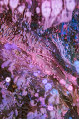 Petri sanatı - resimde modern bir teknik, epoksiye alkollü mürekkep ekleyerek yaratılır. Sertleştikten sonra mürekkep damlaları sertleşir ve alg, karamel resifleri ve deniz yatağı gibi görünür..