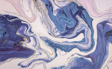 Akrilik, boya, soyut. Tabloya yakın çekim. Renkli soyut resim arkaplanı. Yüksek desenli yağlı boya. Yüksek kalite detaylar. Mermer. Mermer dokusu. Boya sıçraması. Renkli sıvı.