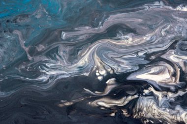 Mermer. Mermer dokusu. Boya sıçraması. Renkli sıvı. Soyut renkli arkaplan. Raster illüstrasyonu. Renkli soyut resim arkaplanı. Yüksek desenli yağlı boya. Yüksek kaliteli detaylar.