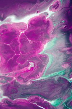 Mermer. Mermer dokusu. Boya sıçraması. Renkli sıvı. Soyut renkli arkaplan. Raster illüstrasyonu. Renkli soyut resim arkaplanı. Yüksek desenli yağlı boya. Yüksek kaliteli detaylar.