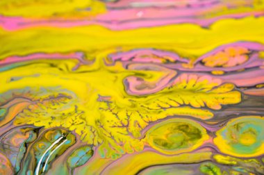 Mermer. Mermer dokusu. Boya sıçraması. Renkli sıvı. Soyut renkli arkaplan. Raster illüstrasyonu. Renkli soyut resim arkaplanı. Yüksek desenli yağlı boya. Yüksek kaliteli detaylar.