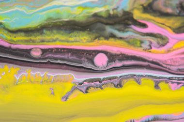 Mermer. Mermer dokusu. Boya sıçraması. Renkli sıvı. Soyut renkli arkaplan. Raster illüstrasyonu. Renkli soyut resim arkaplanı. Yüksek desenli yağlı boya. Yüksek kaliteli detaylar.