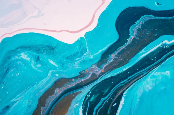 Akryl Farba Abstrakcja Zbliżenie Obrazu Kolorowe Abstrakcyjne Tło Malarskie Wysoko — Zdjęcie stockowe