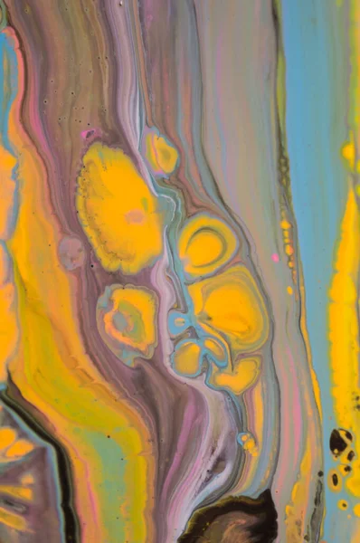 Marmur Marmurowa Faktura Rozprysk Farby Kolorowy Płyn Streszczenie Kolorowe Tło — Zdjęcie stockowe