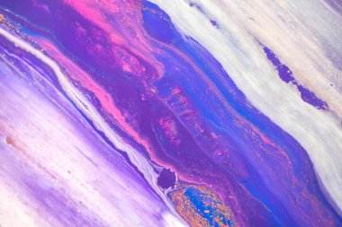 Mermer. Mermer dokusu. Boya sıçraması. Renkli sıvı. Soyut renkli arkaplan. Raster illüstrasyonu. Renkli soyut resim arkaplanı. Yüksek desenli yağlı boya. Yüksek kaliteli detaylar.